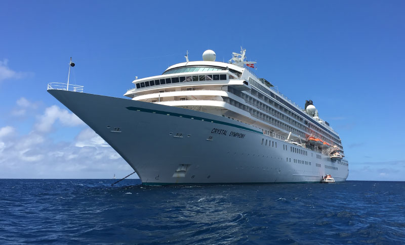 Vijf redenen om een cruise met Crystal Cruises te boeken