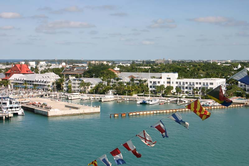 Crystal Serenity Crystal Cruises bezoek aan Key West Florida