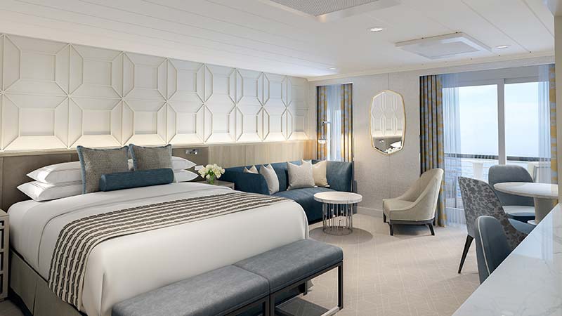 concierge level lounge op cruiseschip vista van oceania cruises