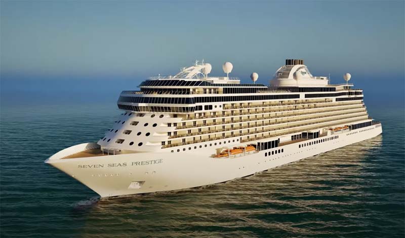 Seven Seas Prestige, een spectaculair nieuw cruiseschip voor Regent Seven Seas Cruises